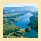 Il lago di Santa Giustina